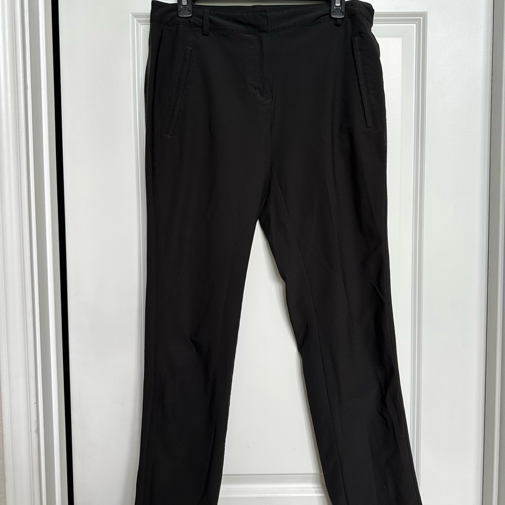 Slazenger Black Straight Leg Golf Pants
